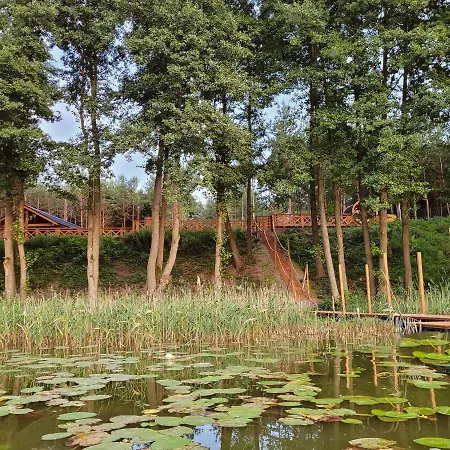 Dom wakacyjny Leśna Kryjówka W Lesie