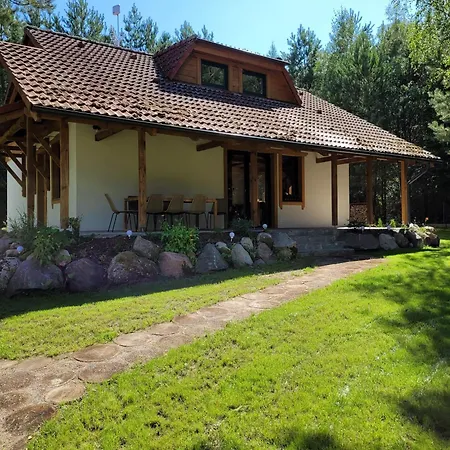 Leśna Kryjówka W Lesie Dom wakacyjny Wersk