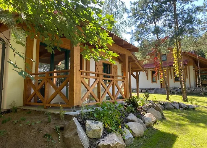 Tatil Evi Lesna Kryjowka W Lesie Wersk
