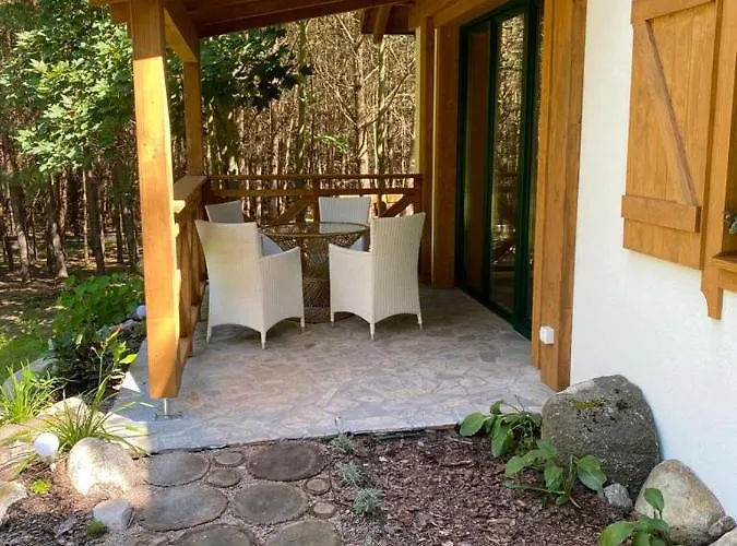 Lesna Kryjowka W Lesie Tatil Evi Wersk