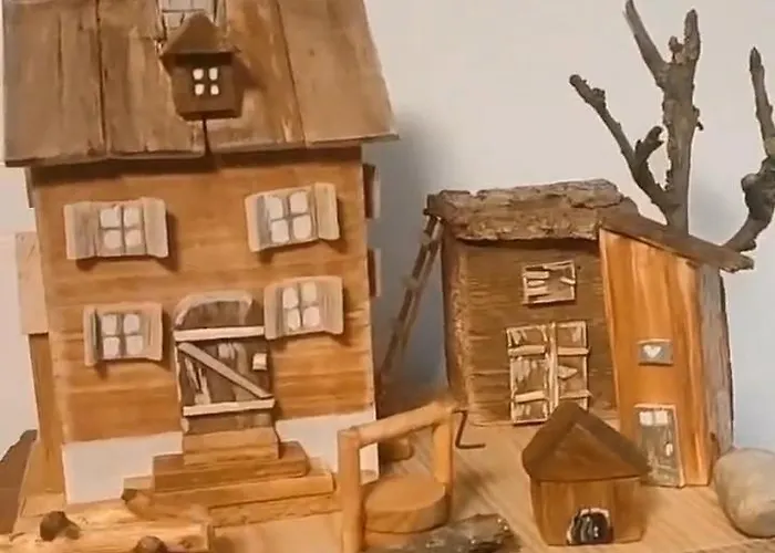 Dom wakacyjny Leśna Kryjówka W Lesie Wersk