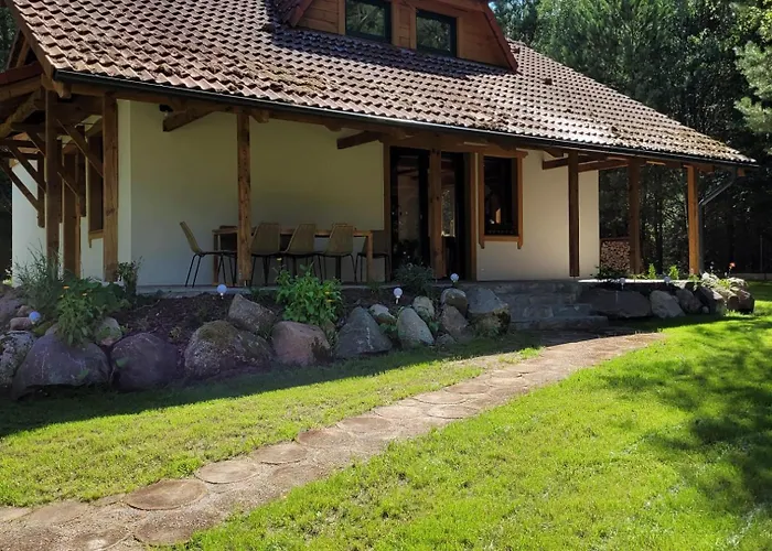 Lesna Kryjowka W Lesie Tatil Evi Wersk
