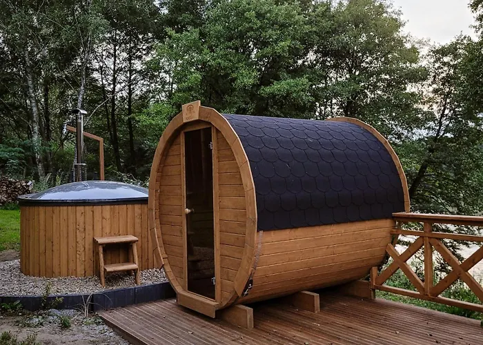 Lesna Kryjowka W Lesie Tatil Evi Wersk